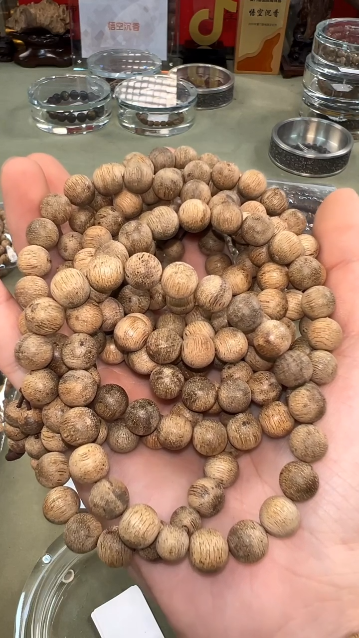 柬埔寨风化菩萨棋9mm念珠多样性发其一