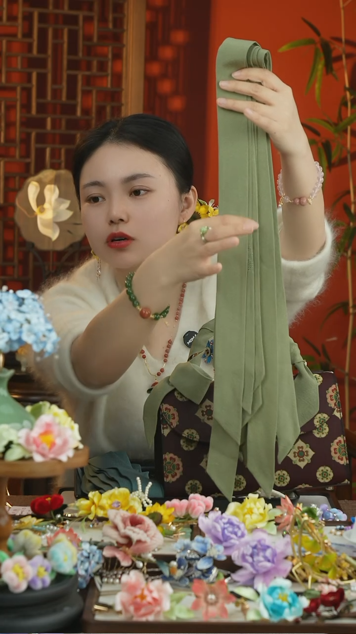 刺绣闪购纯手工非遗国风饰品