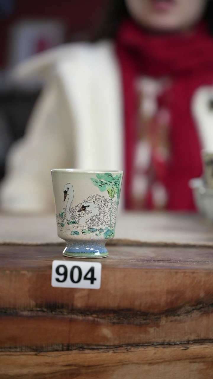 【闪购商品】杯等烟雨陶瓷手作杯904