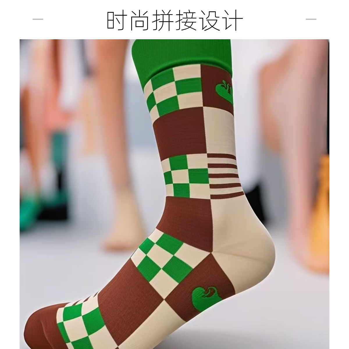 伊谷坊春季新品上新蛙蛙世界均码中筒袜热销