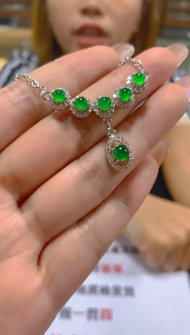 翡翠未镶嵌颈饰0583001517多样性发一