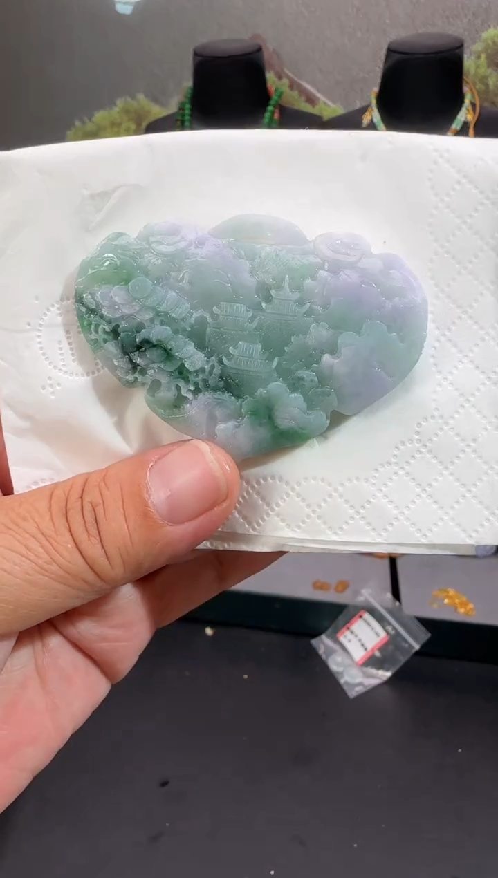 【闪购商品】定制翡翠未镶嵌牌子