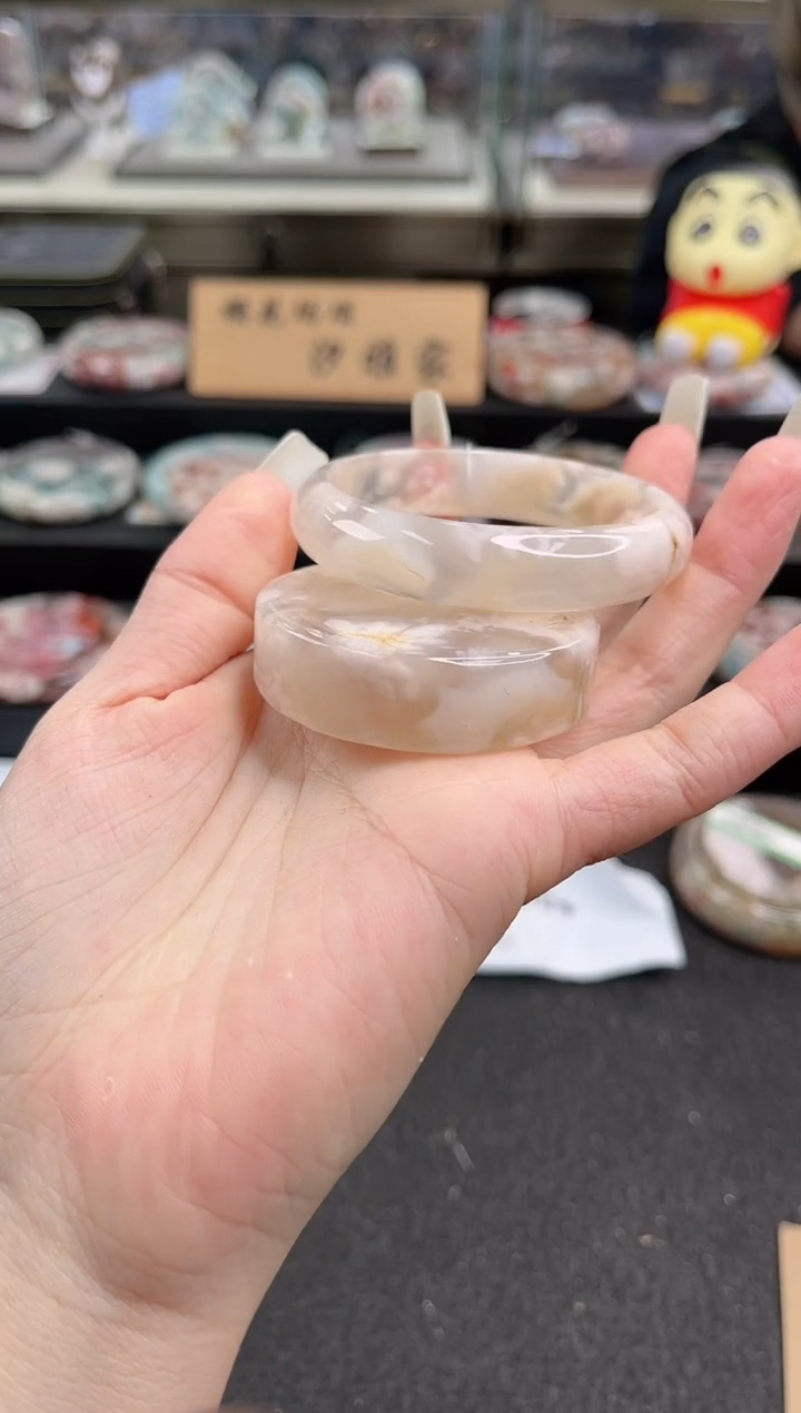 未镶嵌手镯石英质玉53圈口 （赠品镯心）3321559