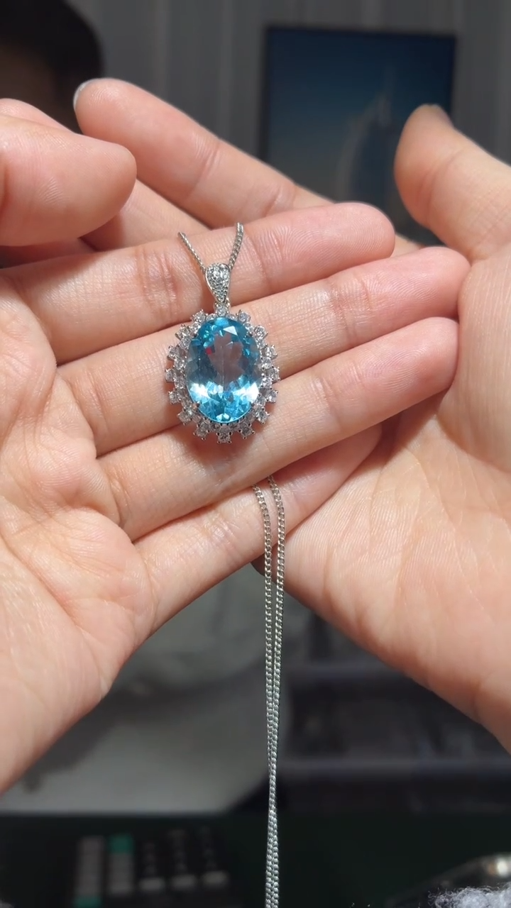 银S925镶嵌托帕石其他（扎德严选）