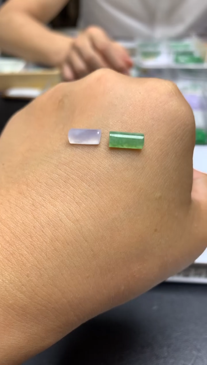 定制翡翠未镶嵌毛货