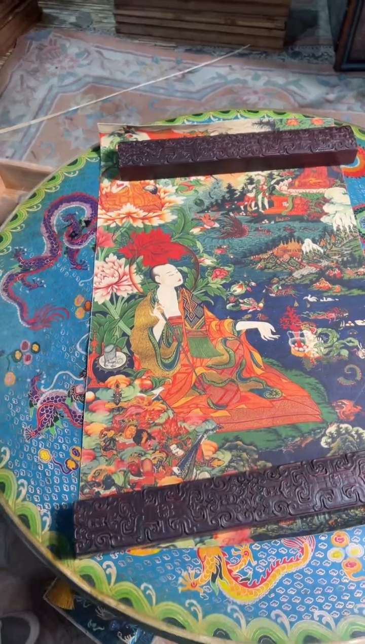 卷轴画卷轴画奥奥的唐卡