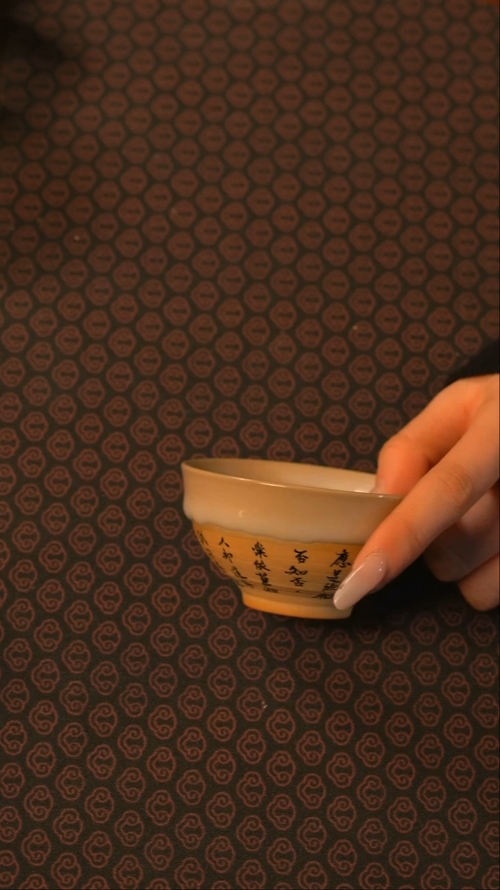 【闪购商品】【猪油杯】手工手绘主人杯 
