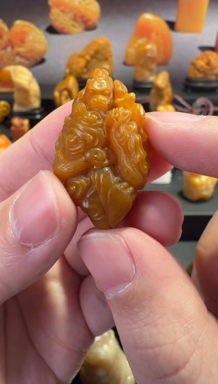 【闪购商品】田黄石半知田黄直播间