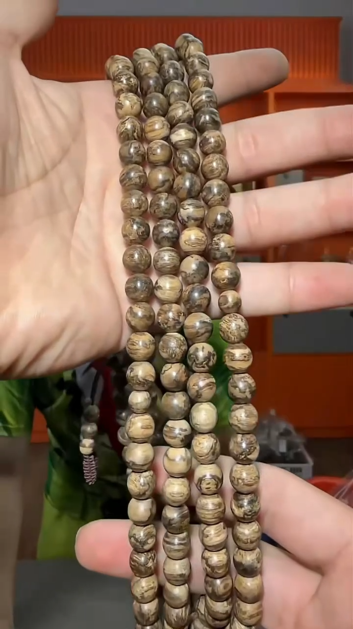 沉香手串154号长串海南古董香0.8多样性发一