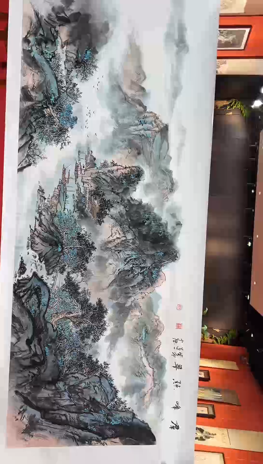 【闪购商品】国画道一老师亲笔绘画作品A59