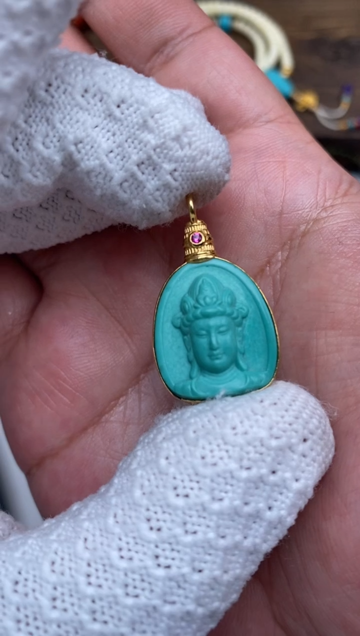 【闪购商品】绿松石吊坠未镶嵌绿松石吊坠