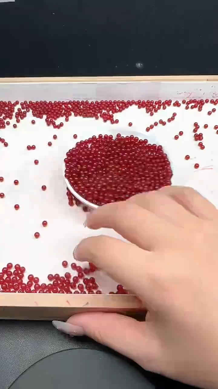 未镶嵌南红玛瑙珠宝半成品牛血红N335卡4mm散珠60颗