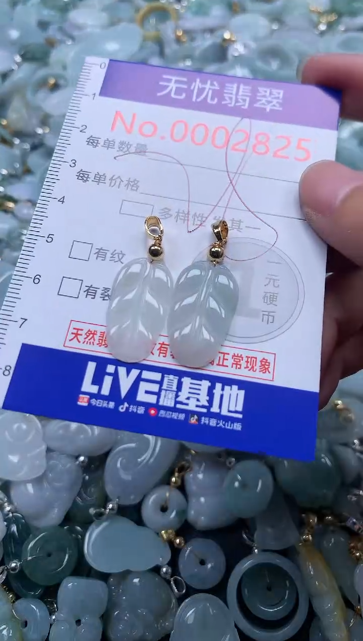 翡翠未镶嵌吊坠(不含链)2825