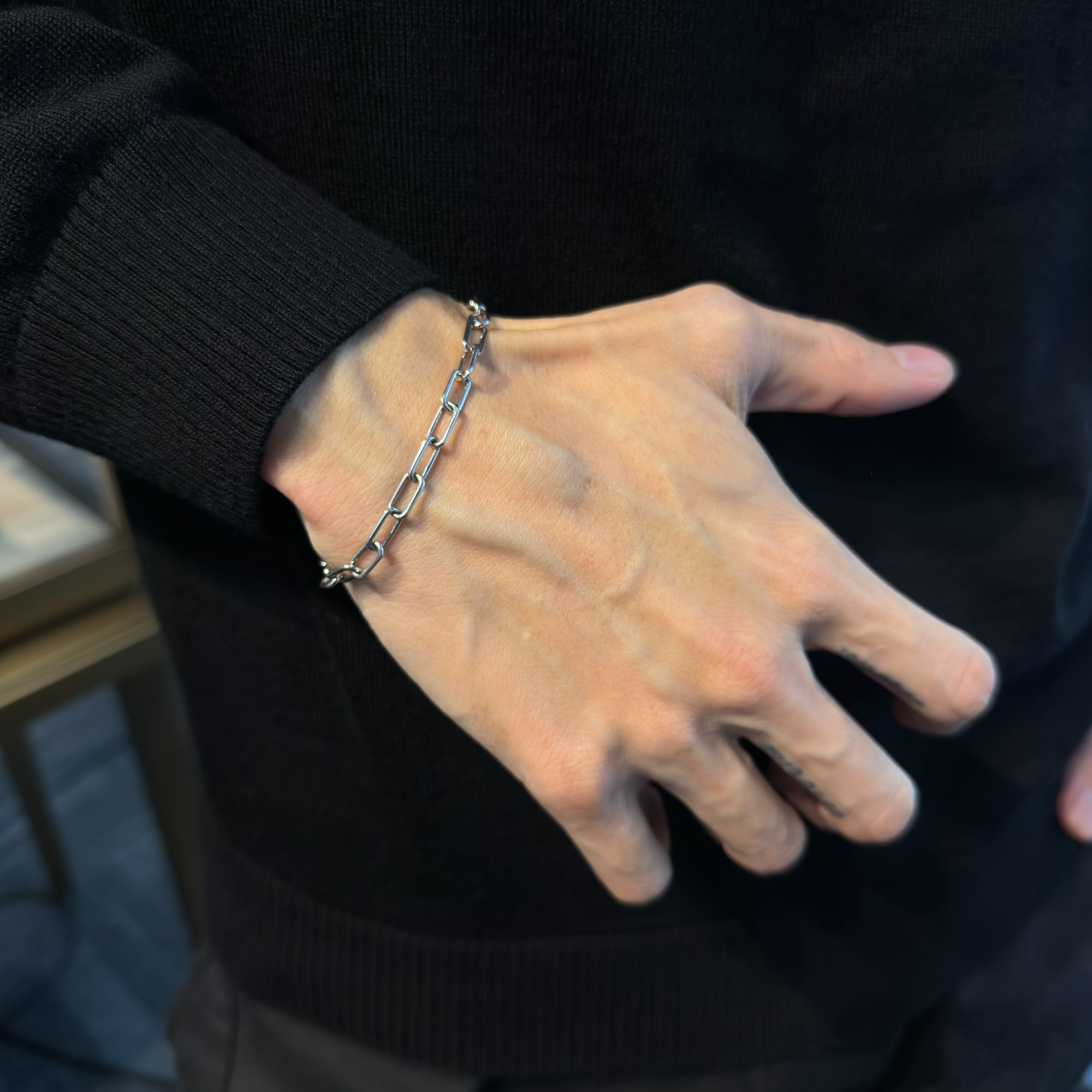 合金手链 黑葫芦吊坠手链