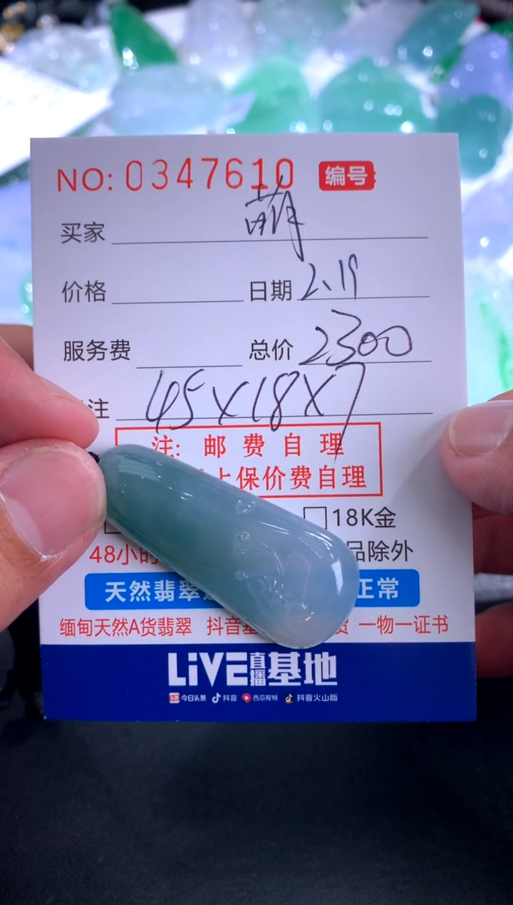 【闪购商品】翡翠颈饰未镶嵌萌