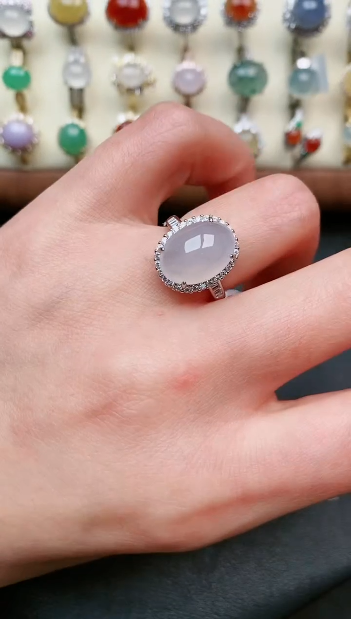 【闪购商品】翡翠戒指银S925镶嵌.....