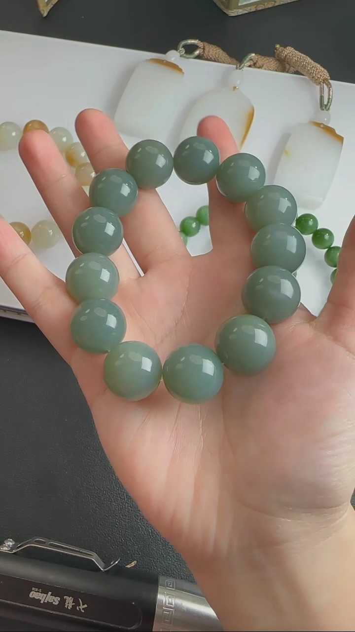 【闪购商品】和田玉手串未镶嵌WY0120090