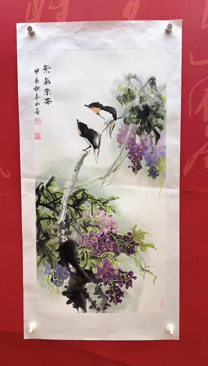 【闪购商品】国画【国画】刘金玉老师亲笔手绘