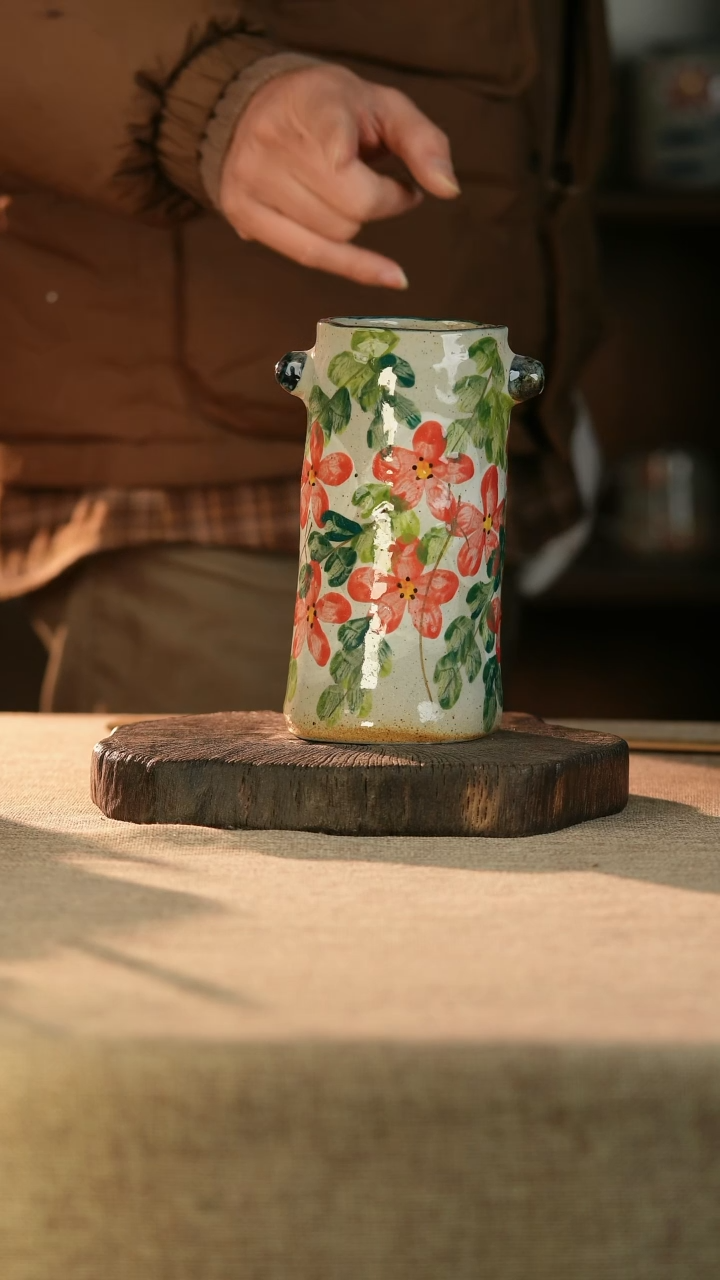 【闪购商品】瓶035景德镇泥泥陶瓷手作