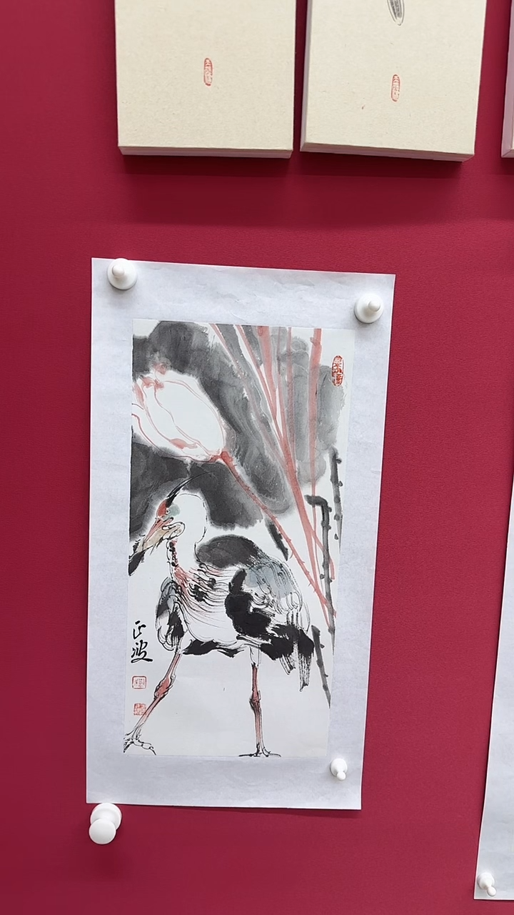 国画刘正波1平尺作品