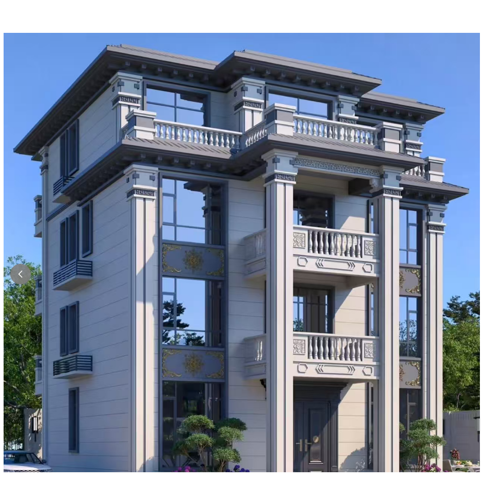 外墙漆真石漆冠晶石水包砂农村自建房豪华别墅包设计包工包料订金