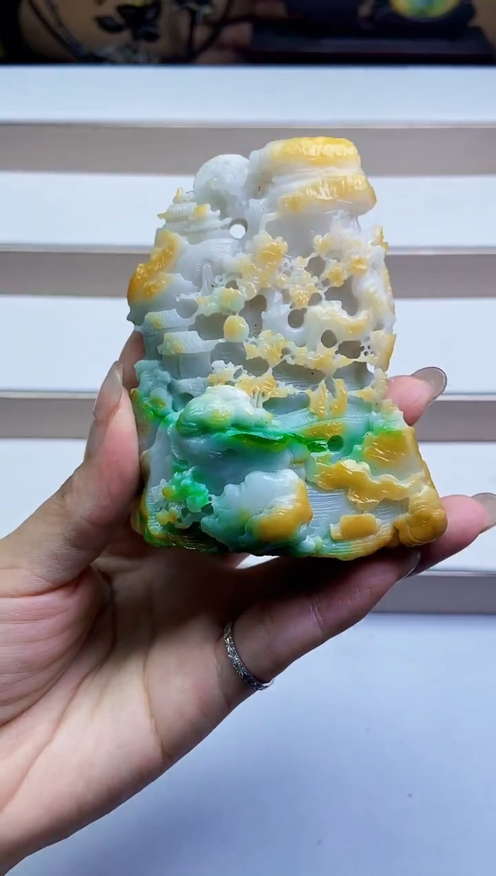 颈饰未镶嵌翡翠翡翠A货