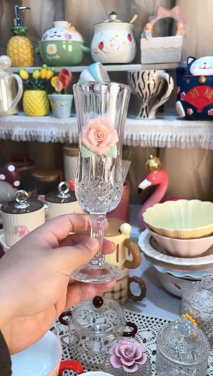 【闪购商品】瓷片红酒杯 质量好发货快放心拍