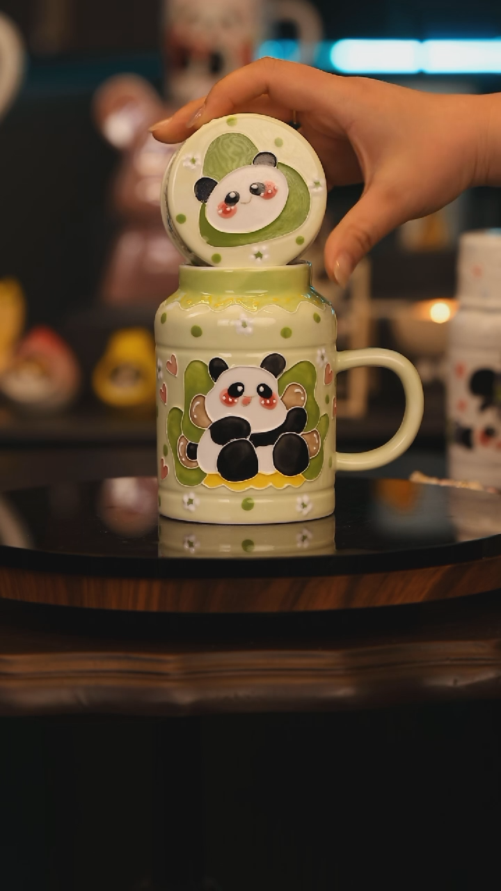 【闪购商品】摆件景德镇釉下彩绘设计师款陶瓷