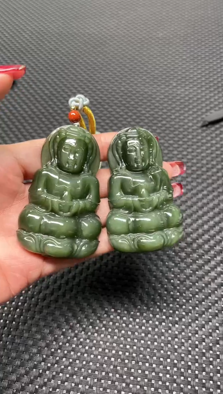 【闪购商品】和田玉挂件未镶嵌多样性发1件