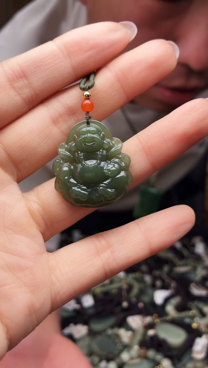 颈饰未镶嵌和田玉多样性发货，拍一发一