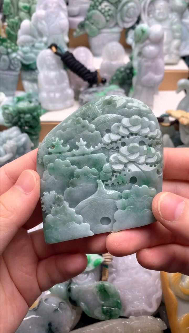 吊坠(不含链)未镶嵌翡翠1