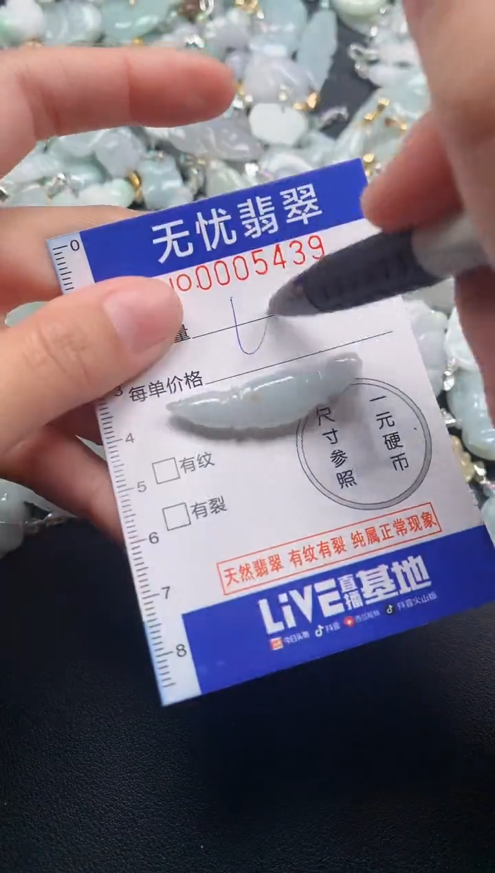 颈饰未镶嵌翡翠5439