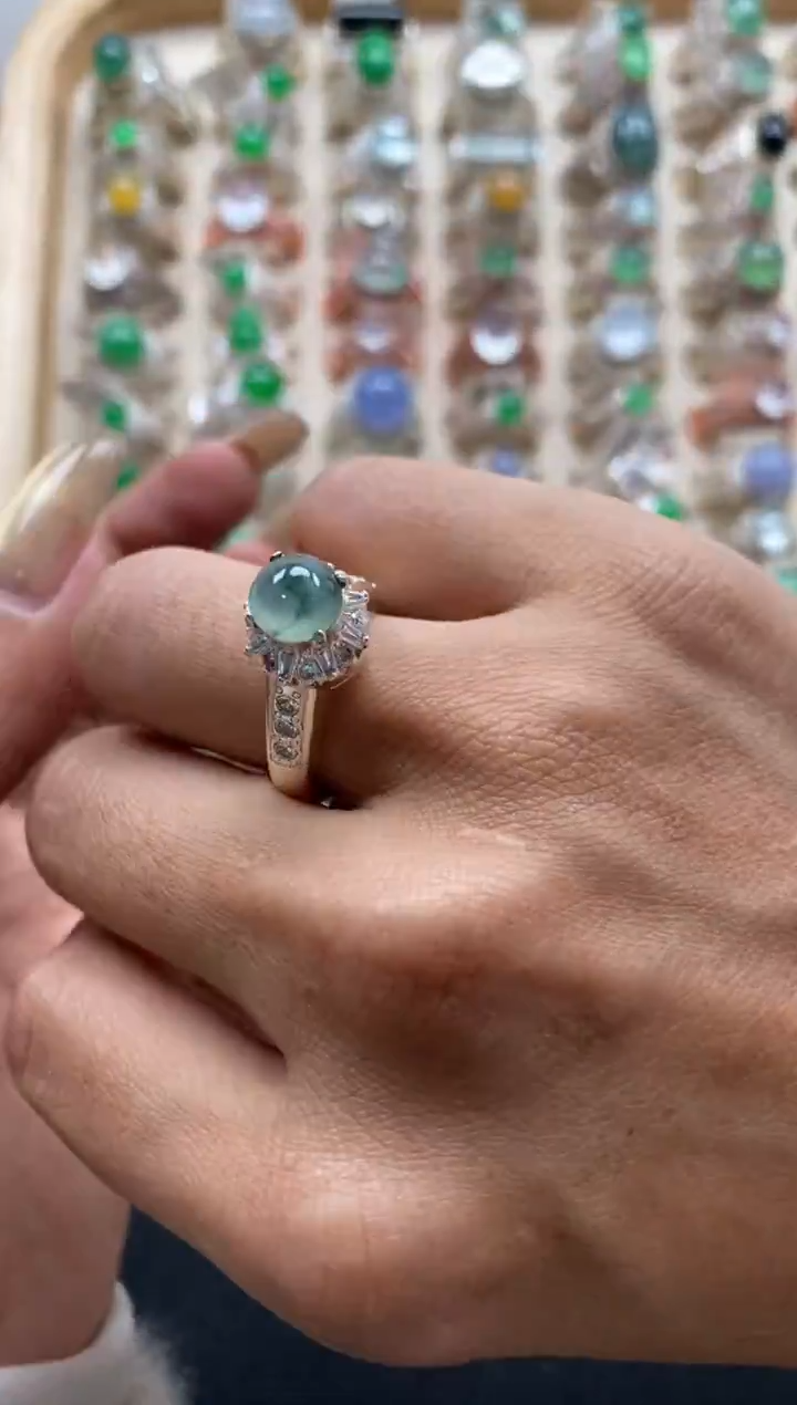 未镶嵌戒指翡翠缅甸天然a货翡翠新年福利