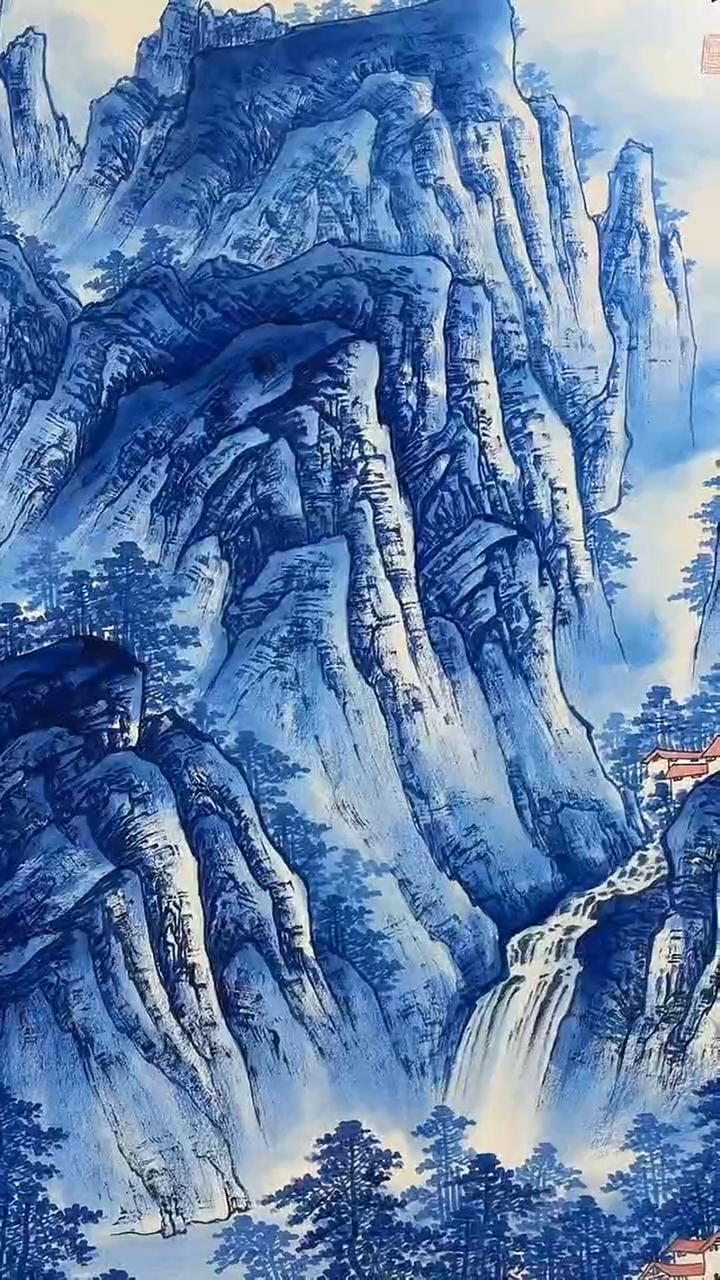 国画陈京广手绘绘画作品2-11