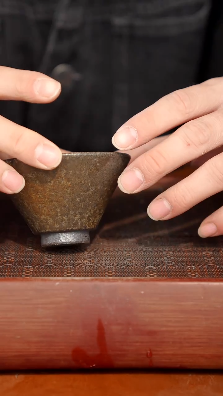 陶瓷奢瓷/瑞寅柴烧茶器（杯子）459微瑕