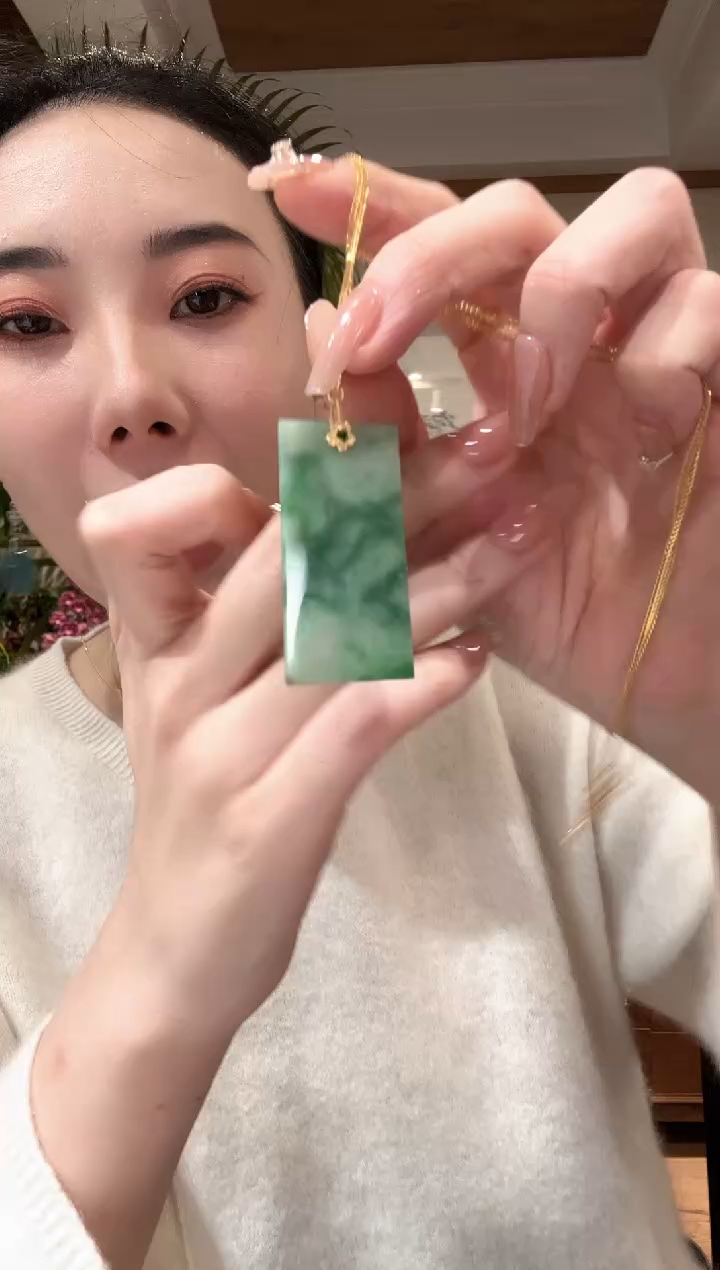 【闪购商品】翡翠颈饰未镶嵌国风