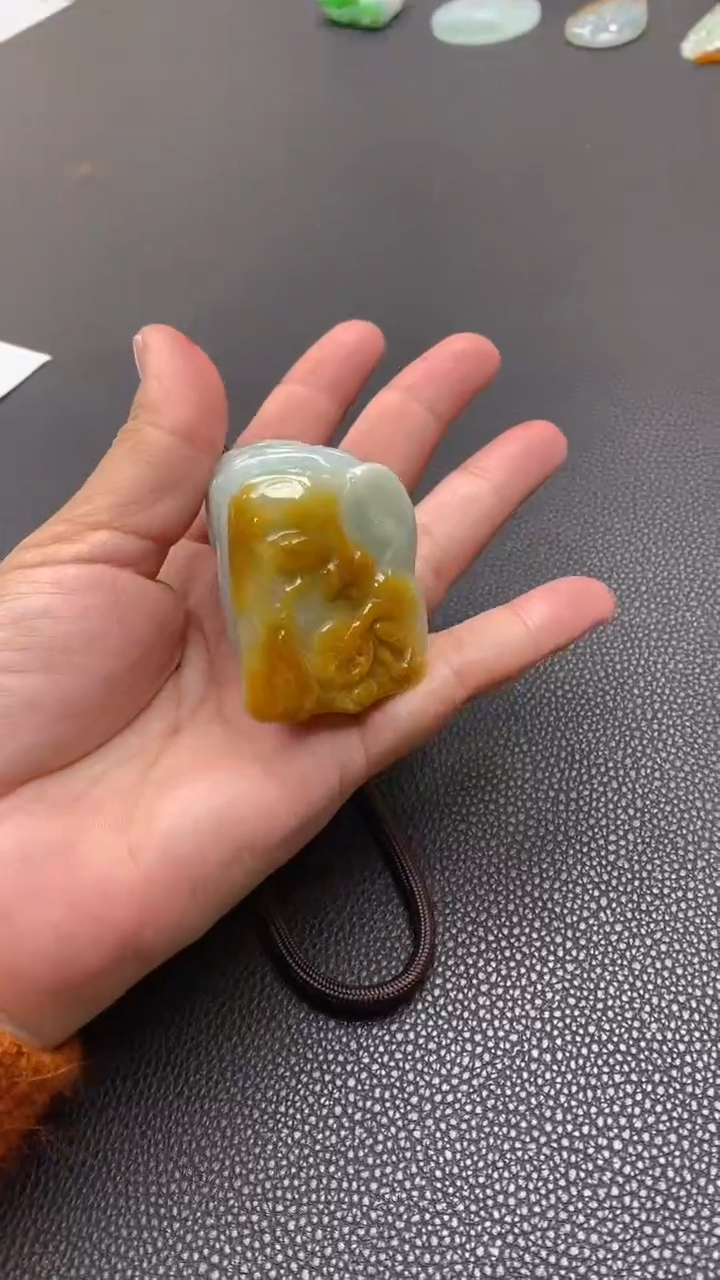 【闪购商品】翡翠颈饰未镶嵌挂件