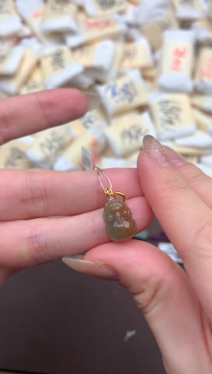 【闪购商品】翡翠挂件银S925镶嵌—