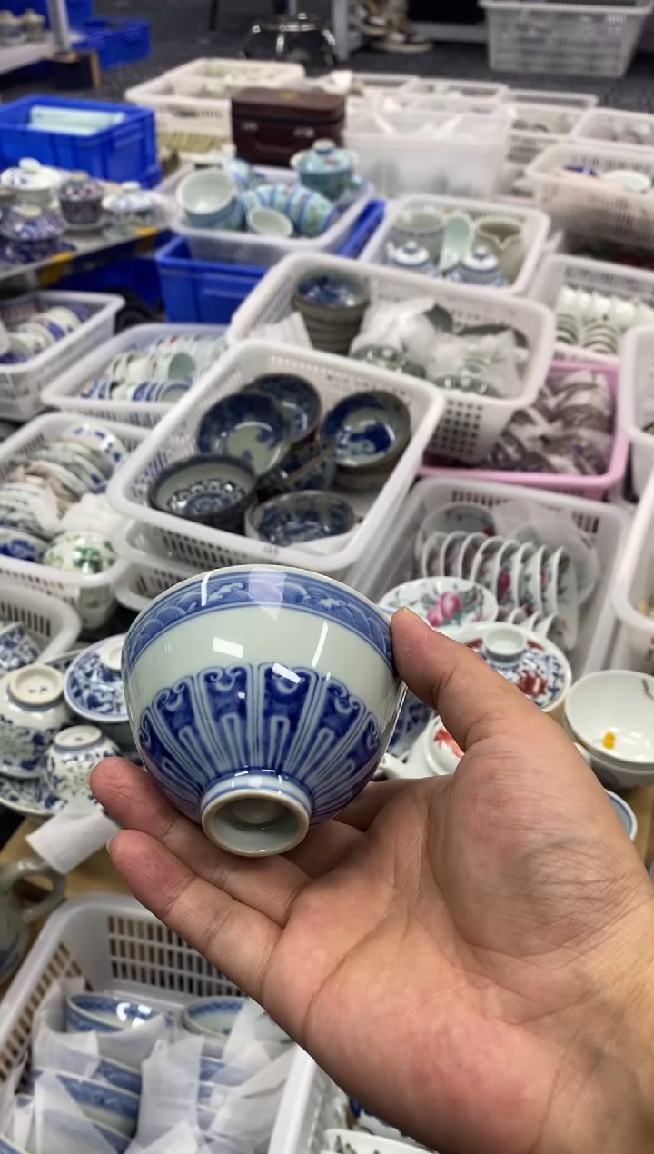 摆件陶景德陶瓷茶具容量约80