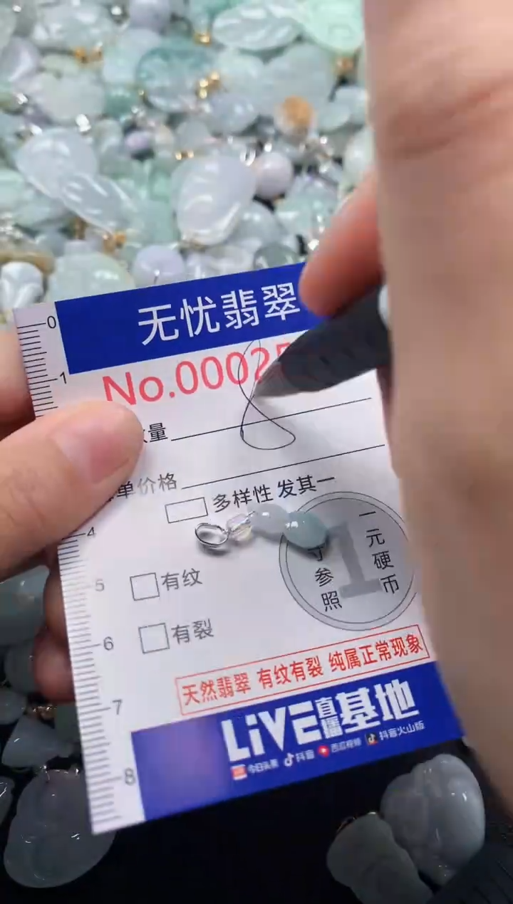 颈饰未镶嵌翡翠2537