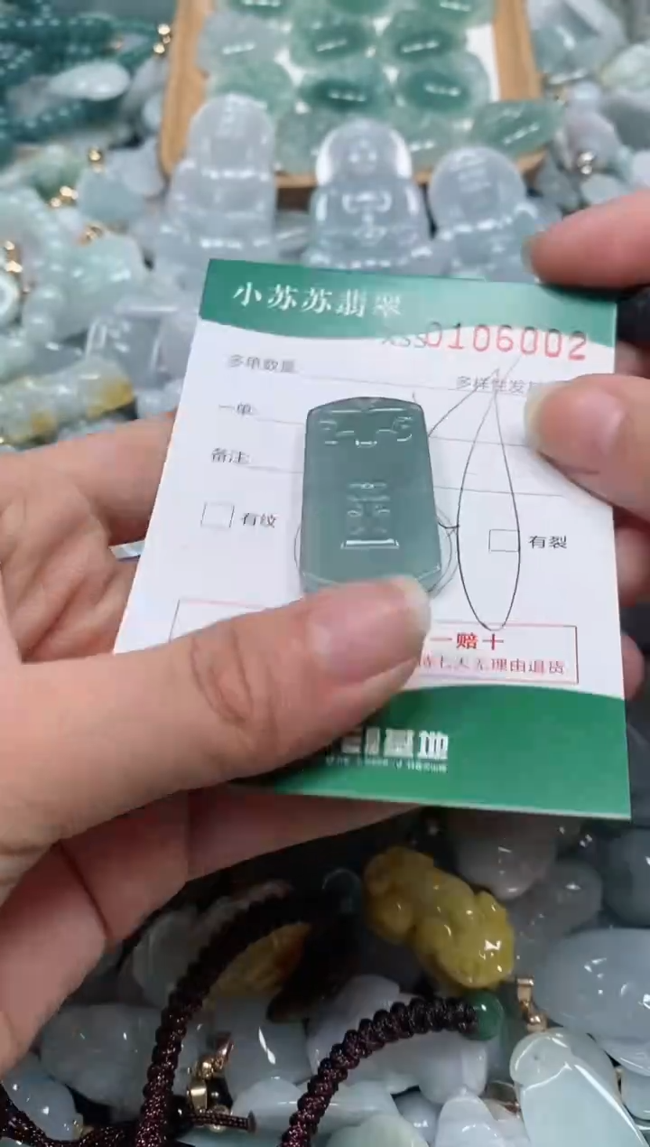 【闪购商品】翡翠颈饰未镶嵌闪购商品0106002