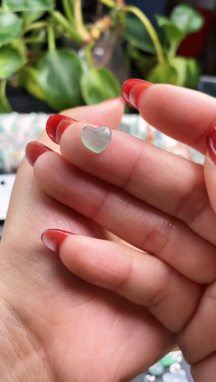 【闪购商品】翡翠戒指未镶嵌爱心