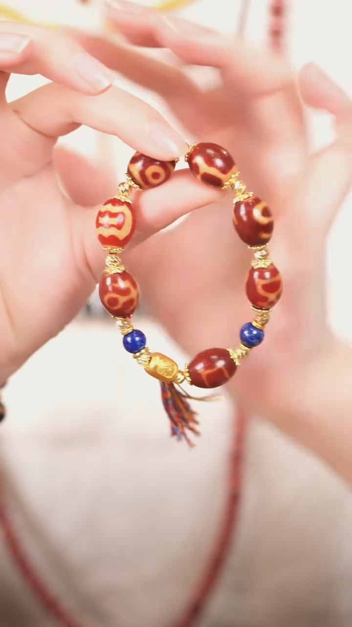 玛瑙/玉髓（覆膜）颈饰未镶嵌传世珠宝