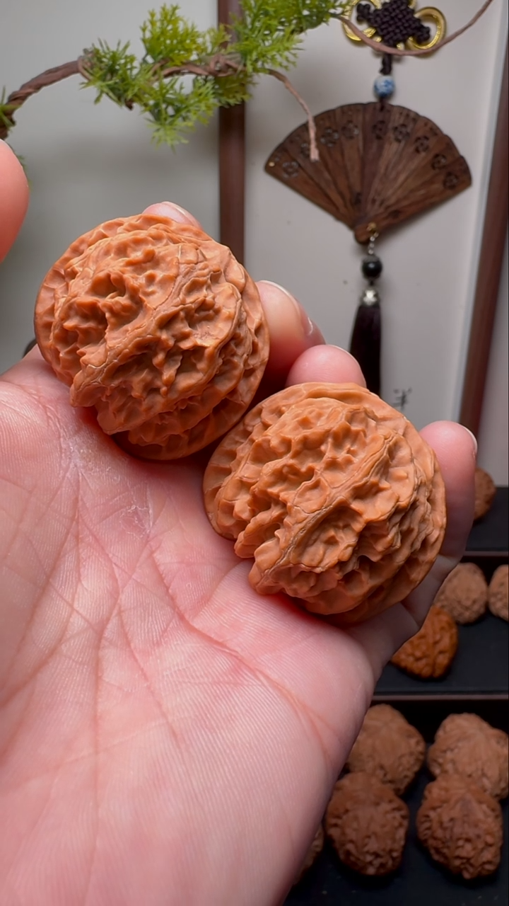 把件文玩核桃?*7苹果园40货头