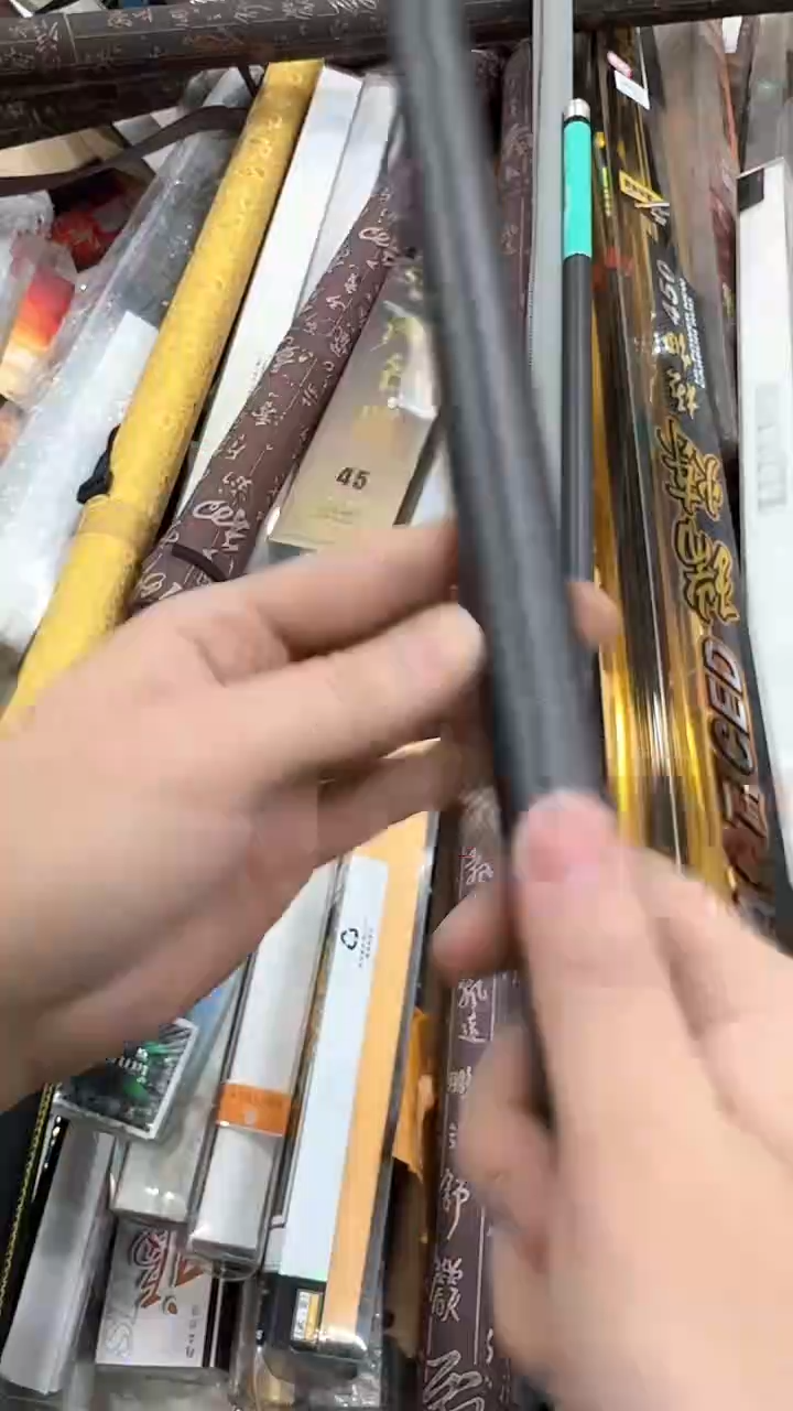 碳素43-黑棍450长节裸杆