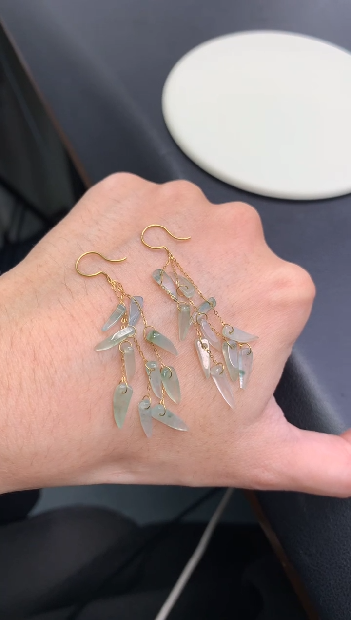 18K金镶嵌定制翡翠48小时鉴赏期 退货不扣服务费