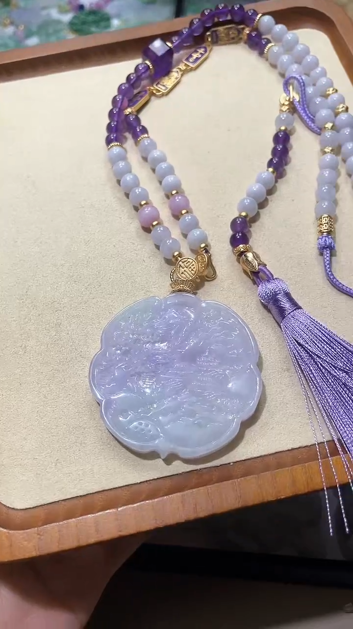 【闪购商品】翡翠颈饰未镶嵌吊坠