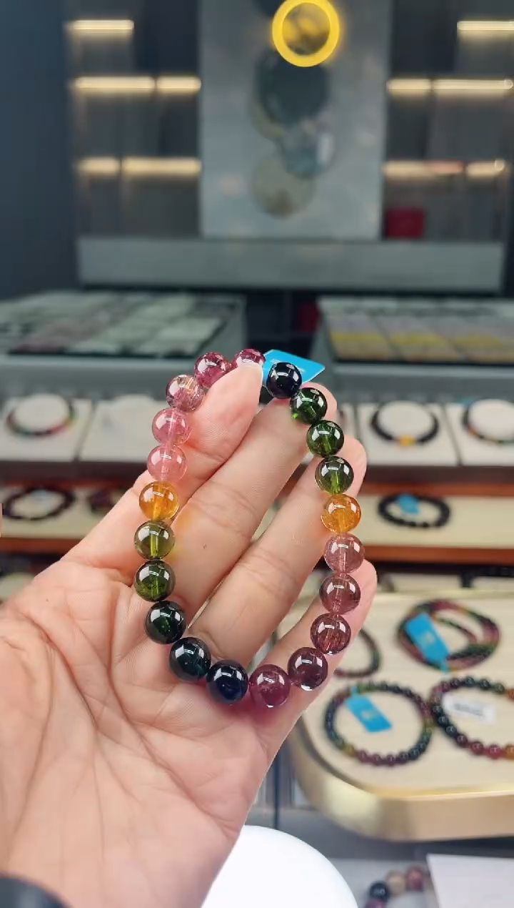 【闪购商品】碧玺单圈手串未镶嵌（多样性发一条）Q