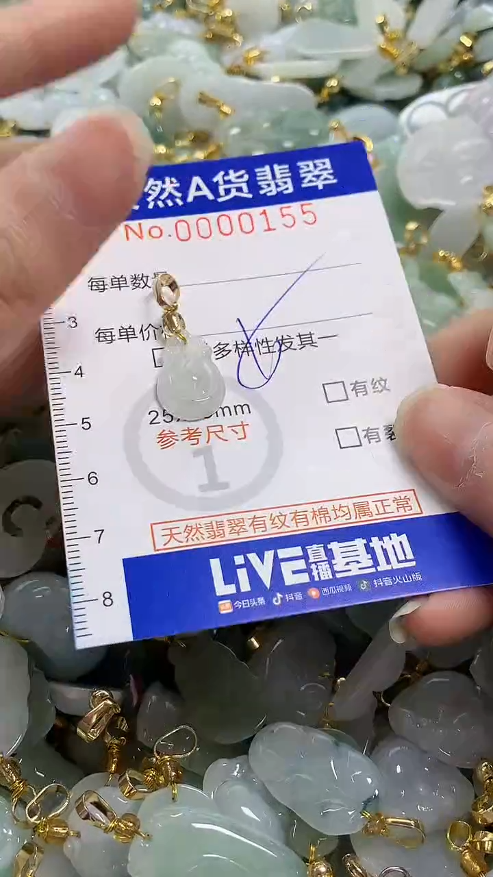 颈饰未镶嵌翡翠纯天然货a翡翠1