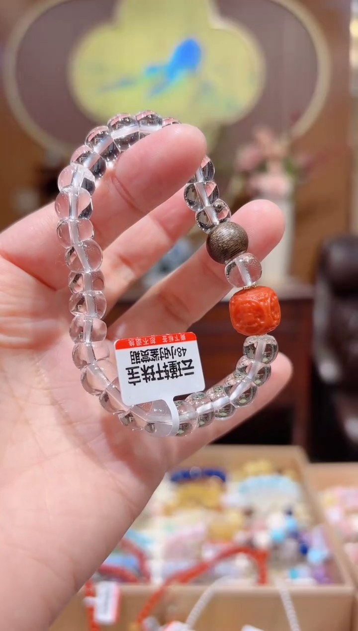 【闪购商品】水晶手串未镶嵌设计款手串